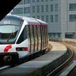 マレーシア・KL−セランゴールのLRT（高架鉄道）