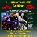 屋外のジャズコンサート「KL International Jazz in the Gardens」