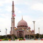 【プトラモスク】Masjid Putra（ピンクモスク）